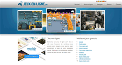 Desktop Screenshot of jeux-en-ligne.com